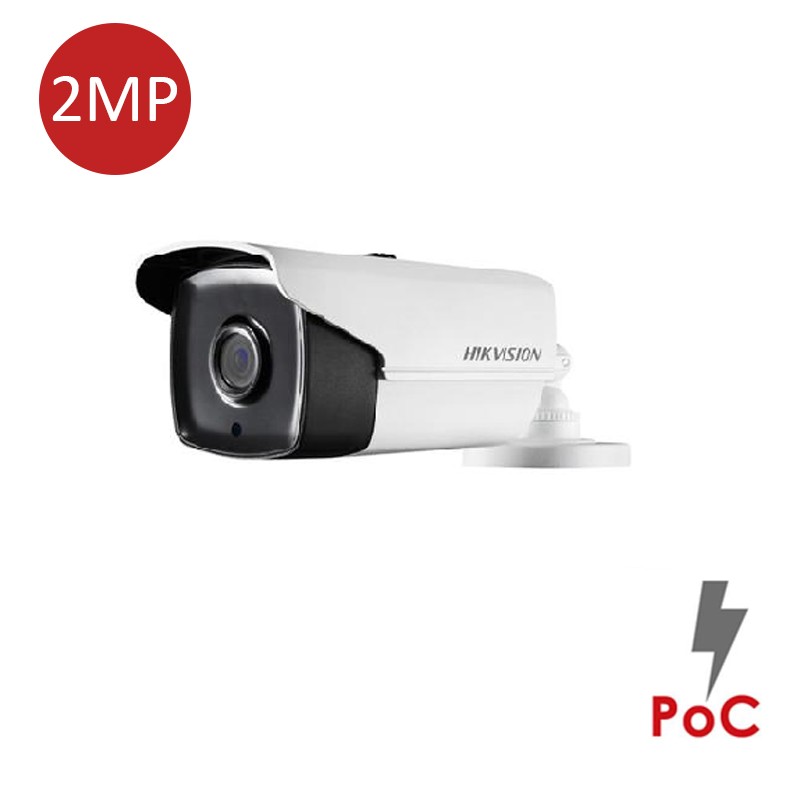 Minh họa cấp nguồn PoC cho camera HDTVI DS-2CE16D0T-IT3E qua cáp đồng trục